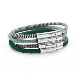 Bracelet cordon personnalisé homme couleur
