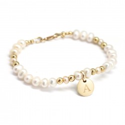 Personalised pearl bracelet...