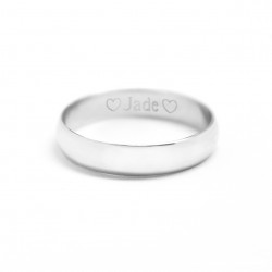 Personalised wedding Ring -...