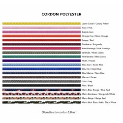 Cordons polyester