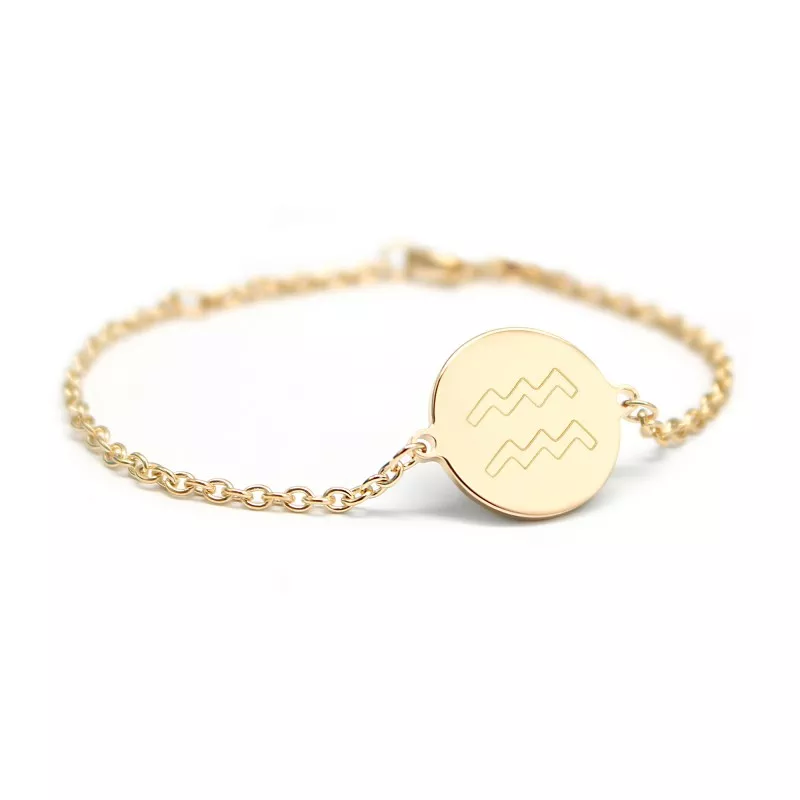 bracelet chaine verseau astrologie