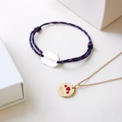 Dual box - Cord bracelet...