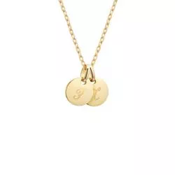 Mini Medal Charm Pendant -...