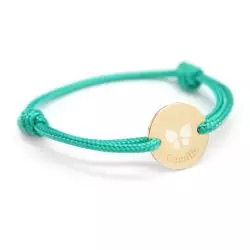 Bracelet papillon pour enfant à graver