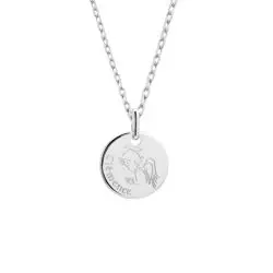 Collier dessin en argent 925 à personnaliser