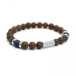 Men's Beads Bracelet -...
