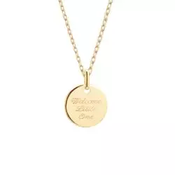 Collier plaqué personnalisable