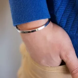 Jonc homme à graver argent