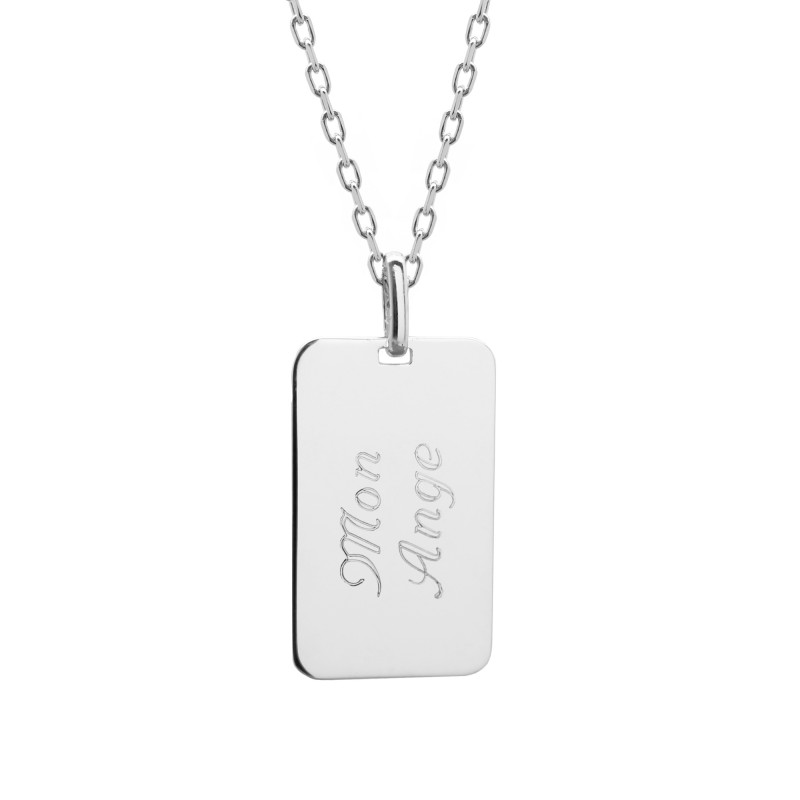 Personalised photo dog tag on sale necklace