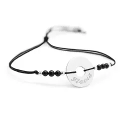 Bracelet anneau personnalisé