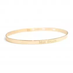 Pre-engraved bangle "mon...