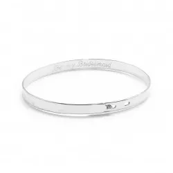 Pre-engraved bangle "be my...