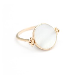 Rounded Ring - White...