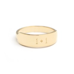 Message Ring - Gold Plated