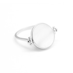Rounded Ring - White...