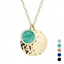 collier personnalisé femme plaqué or