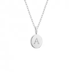 Verso collier personnalisé argent pierre fine